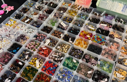 Foxy Squirrel Bead Trunk Show