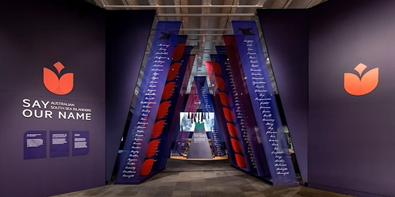 Curator Tours of Say Our Name Australian South Sea Islanders