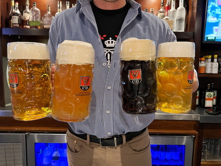 Biergarten at Old World Huntington Beach