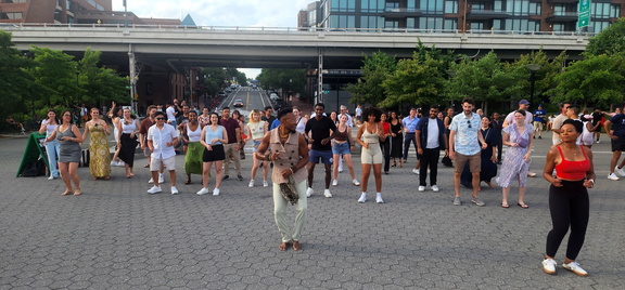 Dancing on the Waterfront