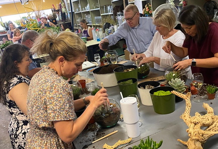 Succulent Terrarium Design Class