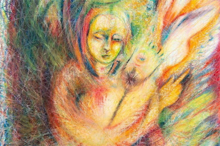 Mother and Child by Lucien Dante Lazar