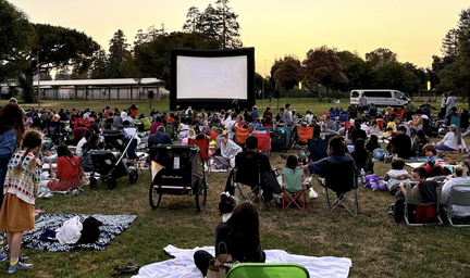 Palo Alto Mitchell Park Movie Night
