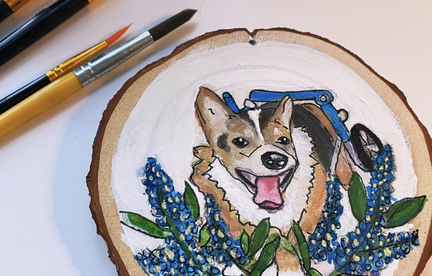 Carlie Arts Wood Charm Workshop