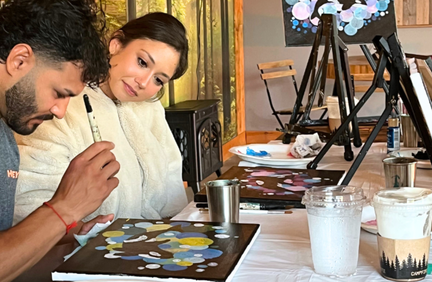 Paint, Sip, Win a Trip