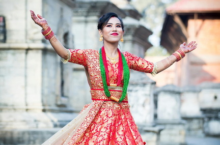 nepali girl dance