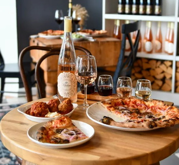 Pizza Making Class with Wine tasting