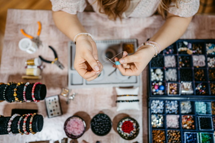 crafting beads