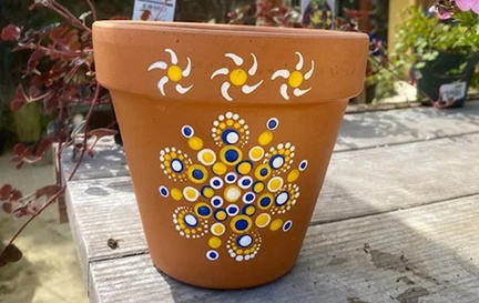 Mandala Pottery Painting Workshop