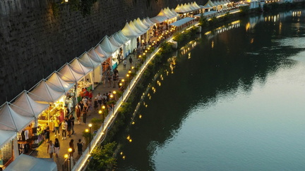Lungo il Tevere