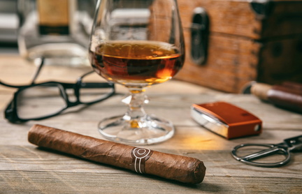 bourbon, BBQ, and premium cigars
