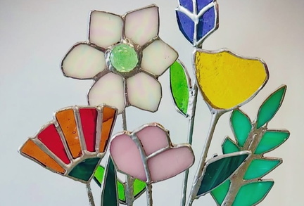 Floral Bouquet Stained Glass Workshop