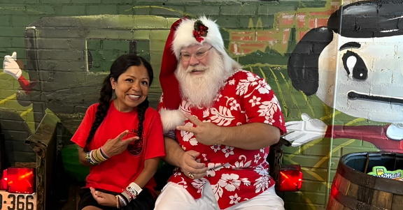 Summer with Santa