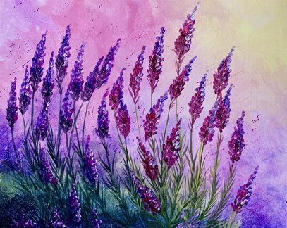 Paint Class Luscious Lavender