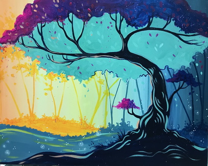 Paint Class Magic Forest