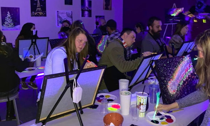Painting Class Blacklight 31