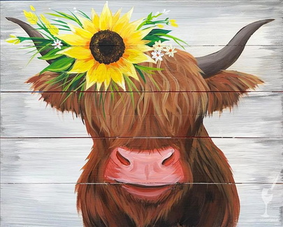 Flower Cow: Painting Class