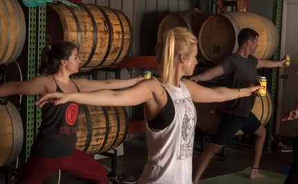 Beer Yoga LauderAle Brewery