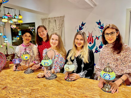 Mosaic Lamp Workshop
