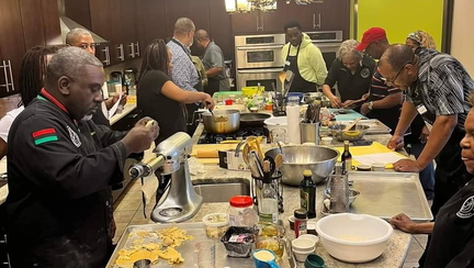 Cooking with Chef Wells Caribbean Cuisine