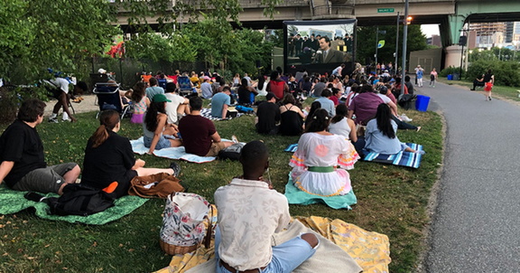 Free Outdoor Movie Night-  Schuylkill Banks