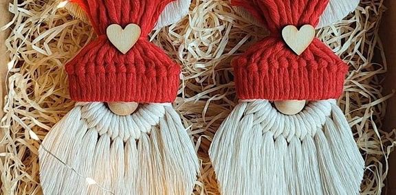 Christmas in July - Santa Ornaments