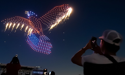 727 Day - Epic Drone Show