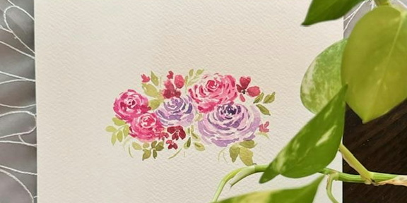 Loose Watercolor Floral Workshop