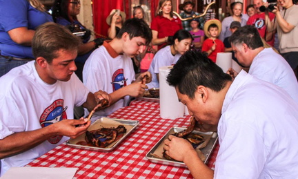 Rib Eating Competition