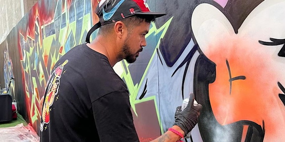 Spray It Loud: Grafitti Class for Beginners