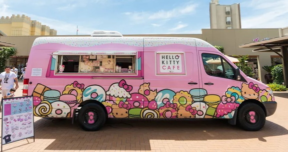 Hello Kity Cafe Truck