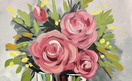 Still Life w Roses Painting Workshop