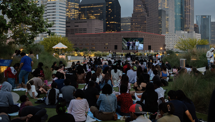 Post Houston Movie Night on the Lawn