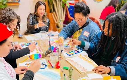 Disco Queens Paint &amp; Pot