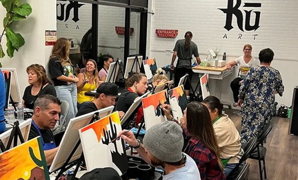 Friday Open Studio Paint and Sip - RU ART STUDIO