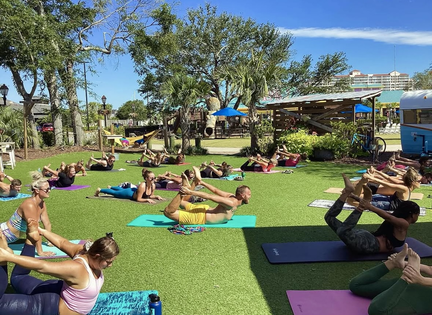 Yoga in the Yard