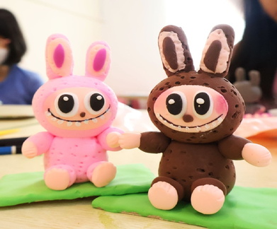 labubu clay doll