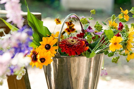 Petals & Pours: Farm Style Bouquet-Making Workshop & Summer Sips