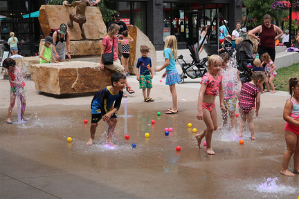 Kids on the Plaza