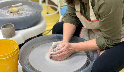 Wheel Throwing Workshop - Beyond Pottery, Multidisciplinary Art and Pottery Studio