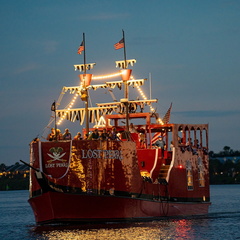 Sunset &amp; Fullmoon Pirate Party Cruise Tampa Pirate Ship - The Lost Pearl