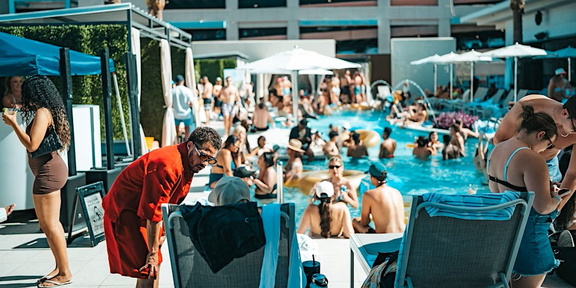 Scottsdale Pool Party Saturday- Phoenix Cleopatra's Beach Club