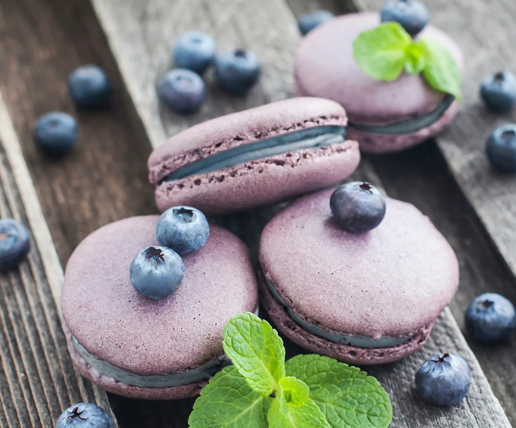 Image for Blueberry Cheesecake Macarons