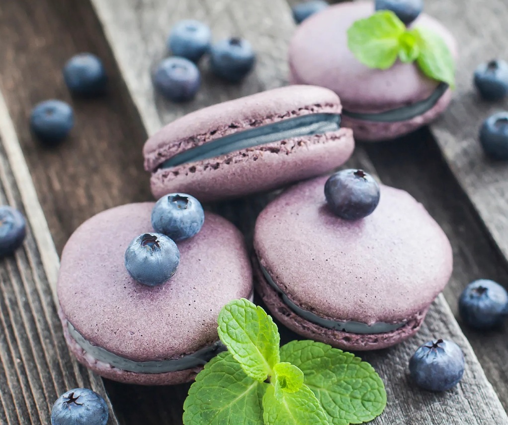 Image for Blueberry Cheesecake Macarons (Online Focus Series)