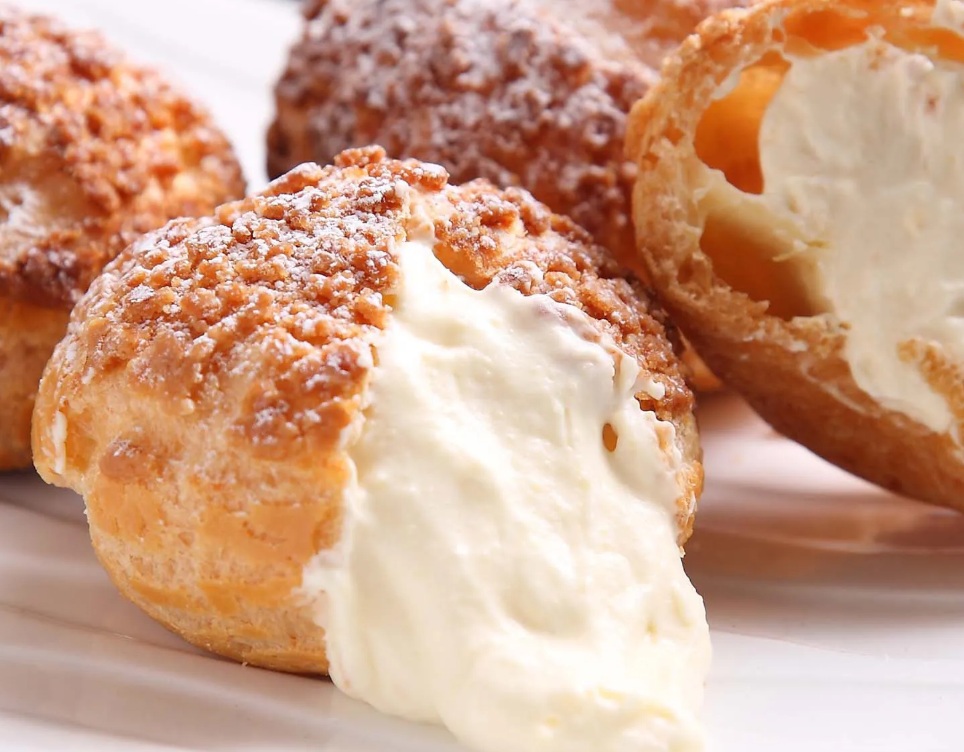 Image for French Pastry: Vanilla and Chocolate Profiteroles
