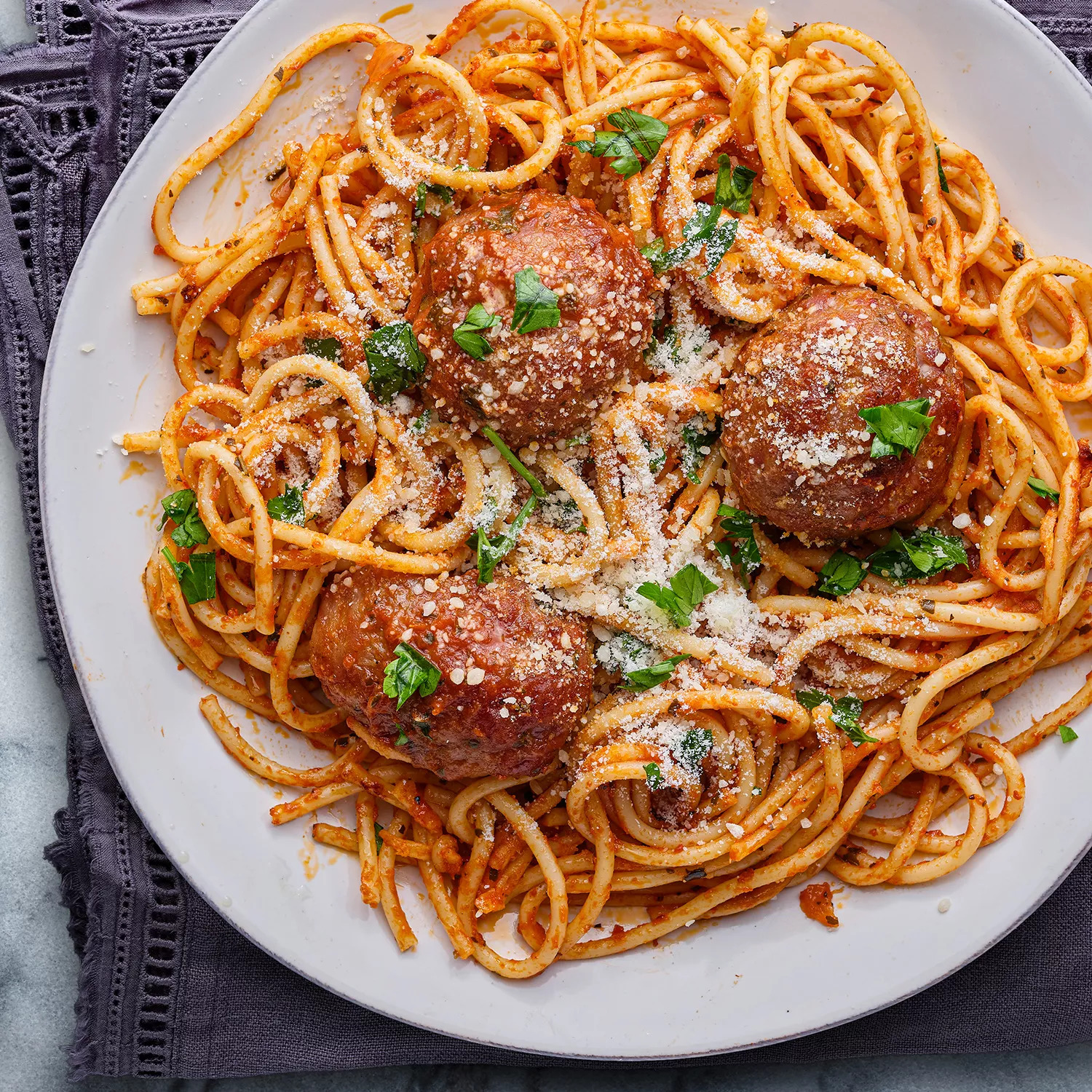 Image for From-Scratch Spaghetti and Meatballs