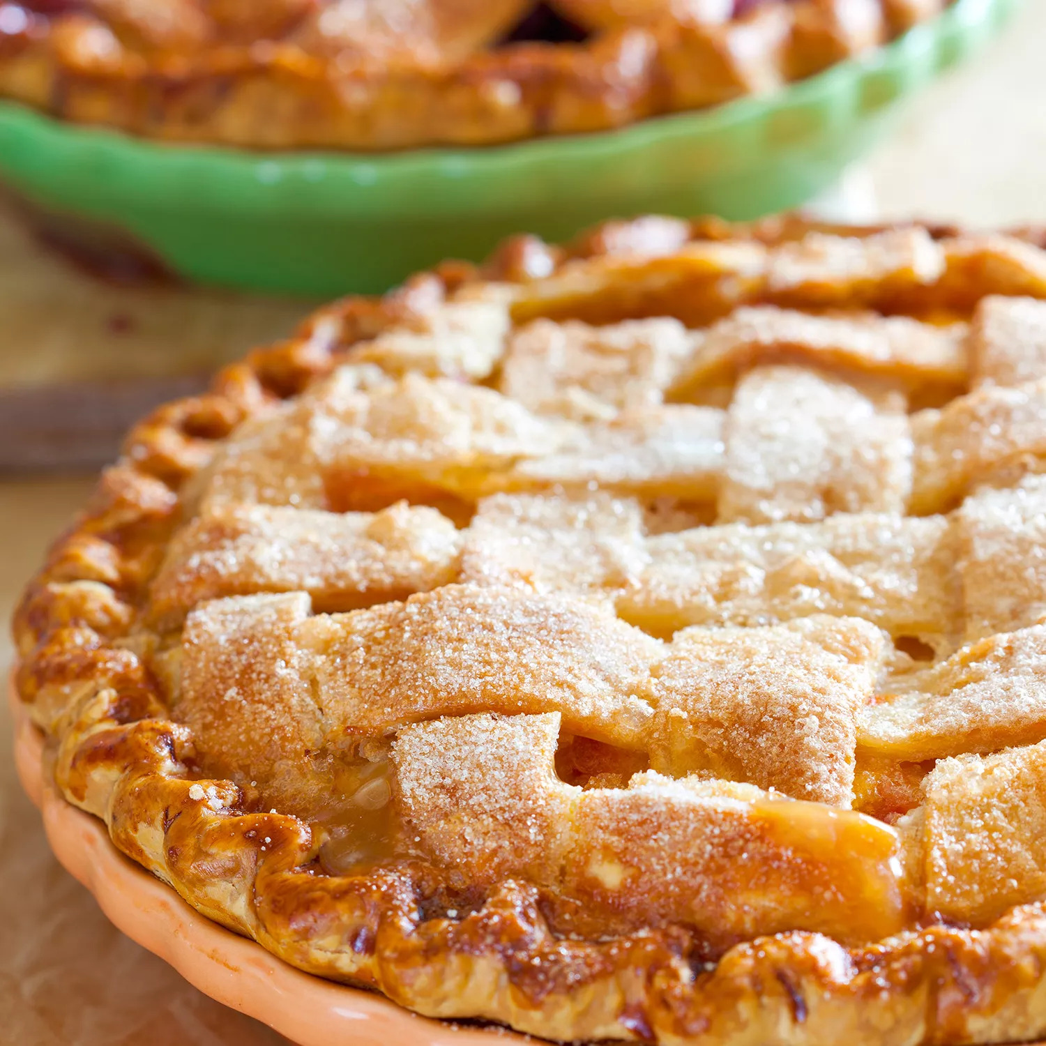 Image for Prep Now, Eat Later: Lattice-Topped Peach Pie