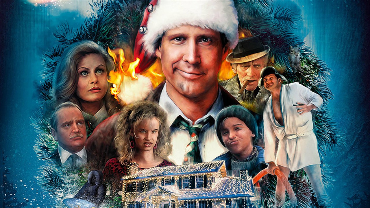 Chevy Chase Signed National Lampoon's Christmas Vacation Chicago