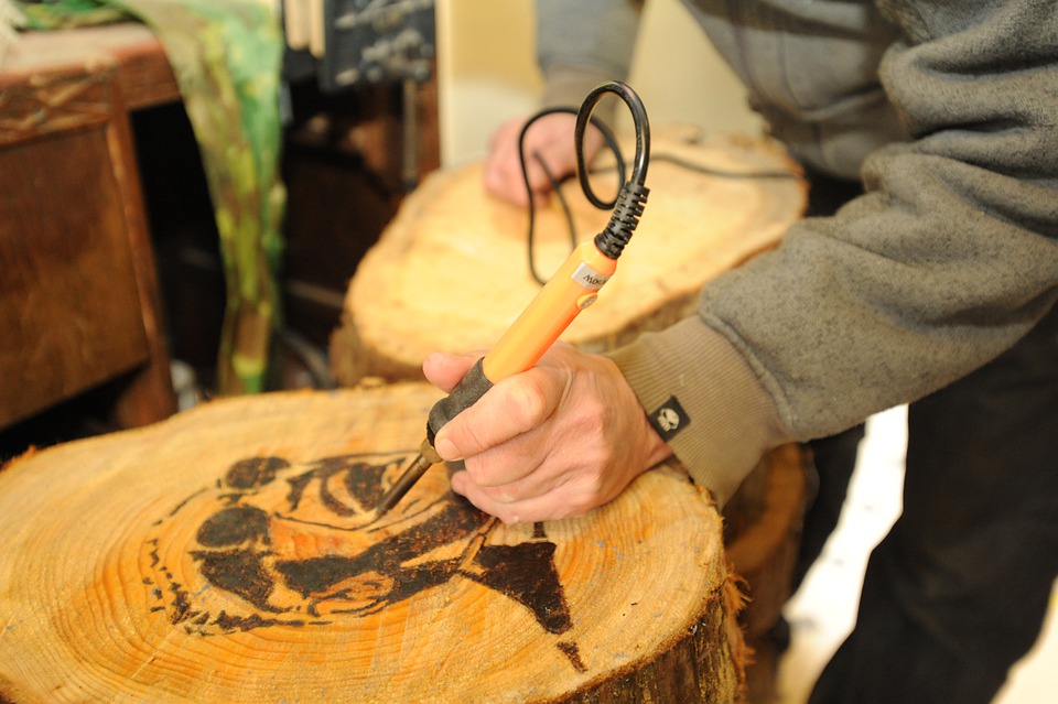 Image for Wood Burning Art Class